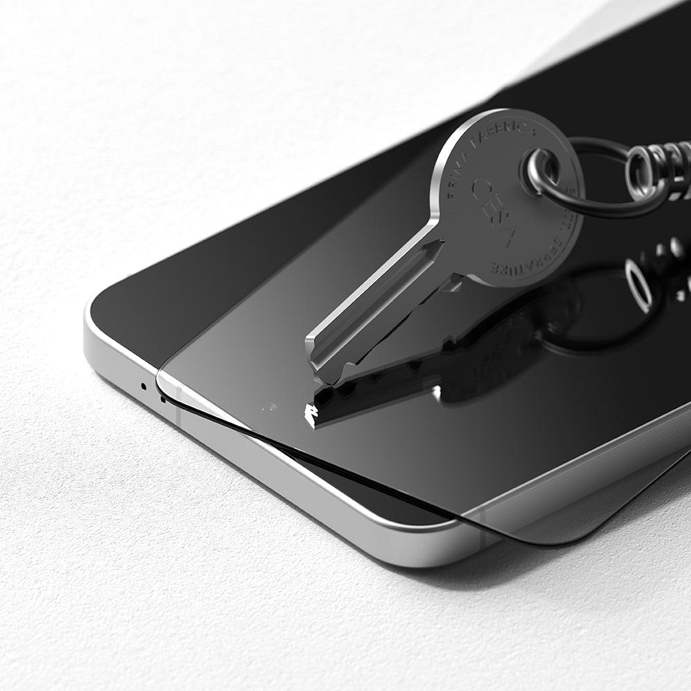 Película Protetora de Ecrã Ringke Easy Slide para Samsung Galaxy A57 5G, Vidro Temperado, Colagem Total, Conjunto de 2 peças
