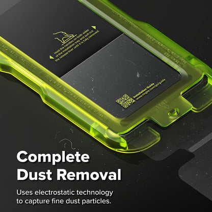 Película Protetora de Ecrã Ringke Easy Slide para Samsung Galaxy S26 S942, Vidro Temperado, Colagem Total, Conjunto de 2 Peças