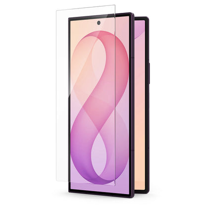 Película protetora para ecrã exterior Ringke Easy Slide para Samsung Galaxy Z Fold8 Ultra F976, vidro temperado, cola total, conjunto de 2 peças