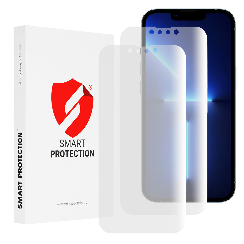 Película protetora de ecrã Smart Protection Premium Classic para Apple iPhone 13 Pro Max, Plástico, Conjunto de 2 unidades