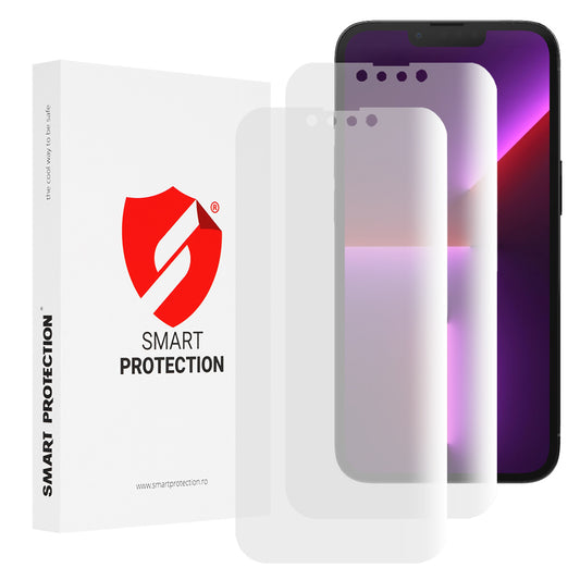 Película protetora de ecrã Smart Protection Premium Classic para Apple iPhone 13 Pro, Plástico, Conjunto de 2 unidades