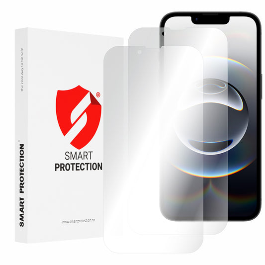 Película protetora de ecrã Smart Protection Premium Classic para Apple iPhone 17e / 16e, Plástico, Conjunto de 2 unidades
