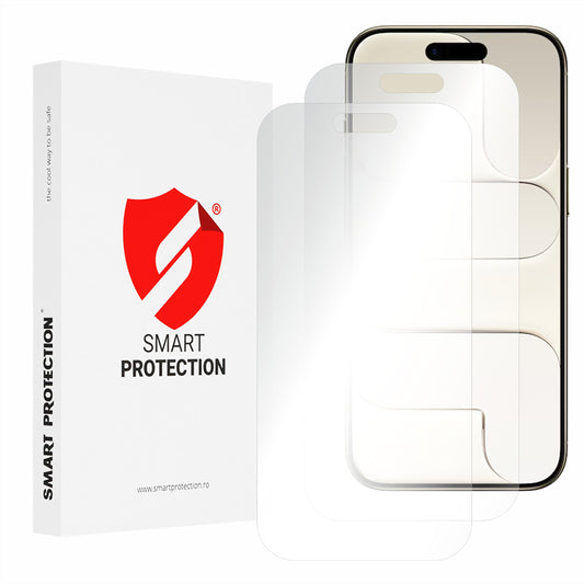 Película Protetora de Ecrã Smart Protection Premium Classic para Apple iPhone 17 Air, Plástico, Conjunto de 2 peças