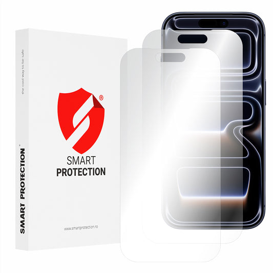 Película Protetora de Ecrã Smart Protection Premium Classic para Apple iPhone 17 Pro, Plástico, Conjunto de 2 peças
