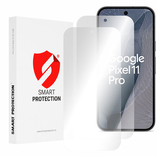 Película protetora de ecrã Smart Protection Premium Classic para Google Pixel 11 Pro, Plástico, Conjunto de 2 unidades