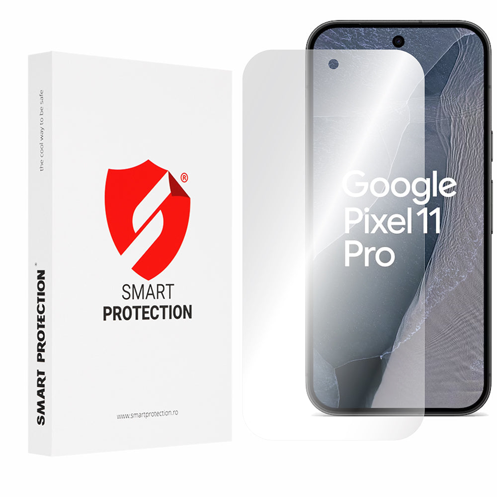 Película protetora de ecrã Smart Protection Premium Classic para Google Pixel 11 Pro, Plástico, Conjunto de 2 unidades