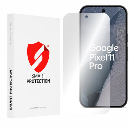 Película protetora de ecrã Smart Protection Premium Classic para Google Pixel 11 Pro, Plástico, Conjunto de 2 unidades