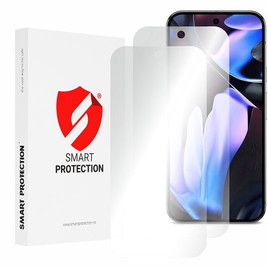 Película protetora de ecrã Smart Protection Premium Classic para Google Pixel 9 Pro, Plástico, Conjunto de 2 unidades