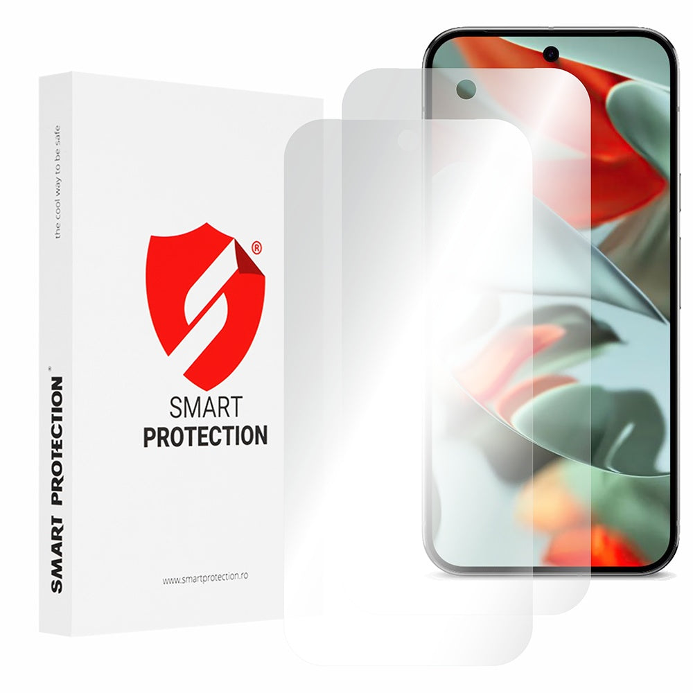 Película protetora de ecrã Smart Protection Premium Classic para Google Pixel 9 Pro XL, Plástico, Conjunto de 2 unidades