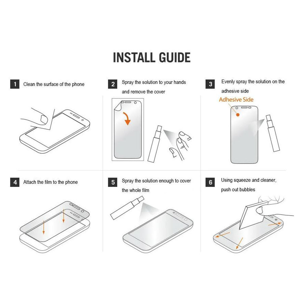 Película protetora de ecrã Smart Protection Premium Classic para Google Pixel 9 Pro XL, Plástico, Conjunto de 2 unidades