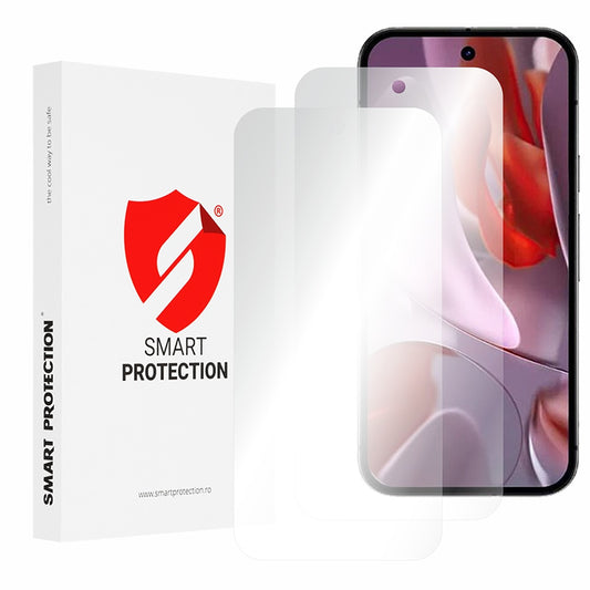 Película protetora de ecrã Smart Protection Premium Classic para Google Pixel 9a, Plástico, Conjunto de 2 unidades
