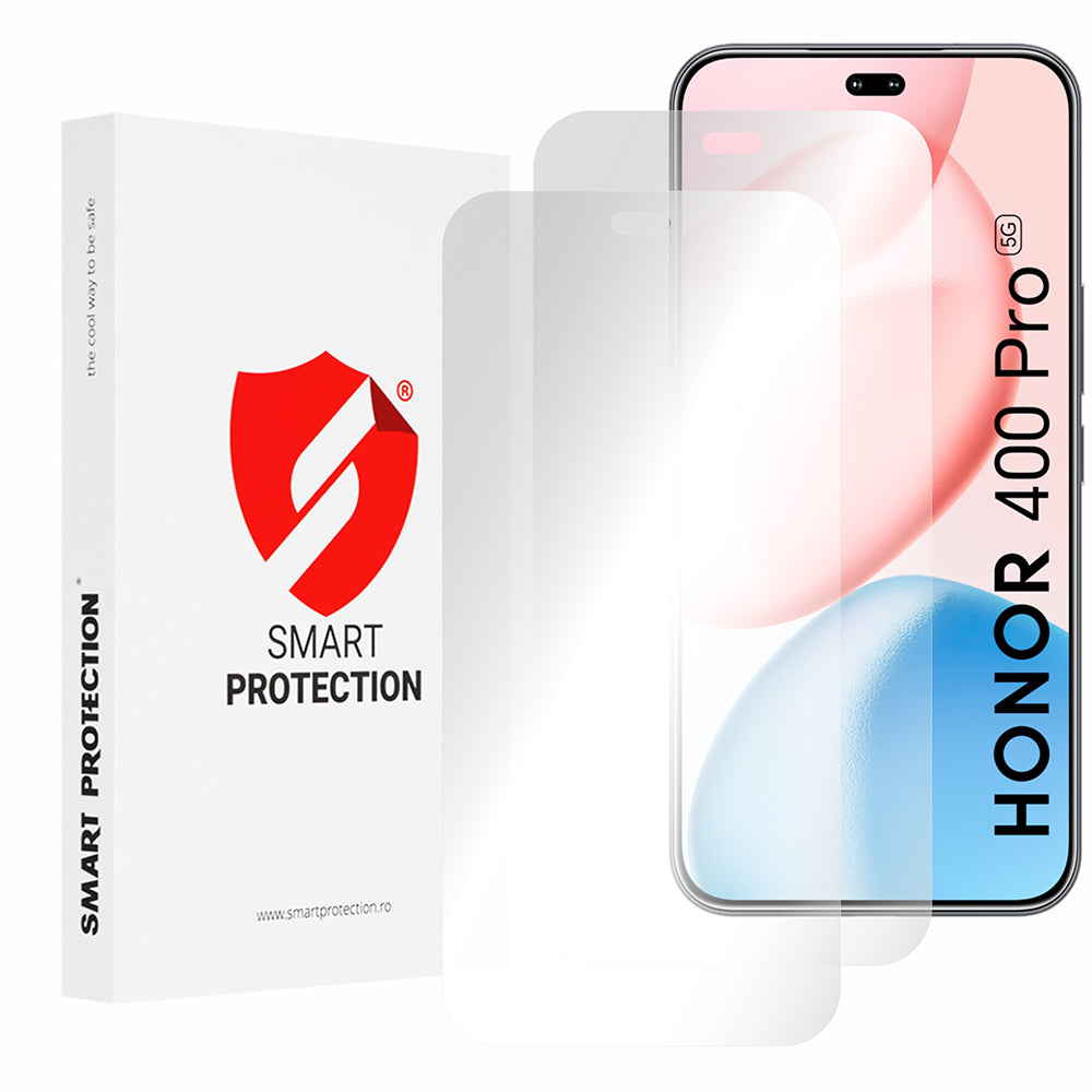 Película protetora de ecrã Smart Protection Premium Classic para Honor 400 Pro, Plástico, Conjunto de 2 unidades
