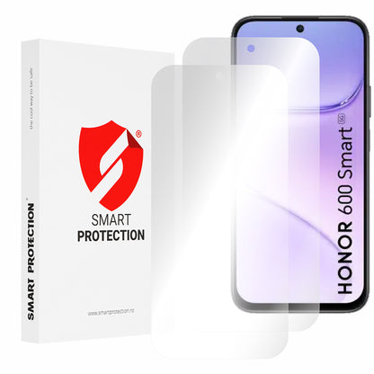 Película protetora de ecrã Smart Protection Premium Classic para Honor 600 Smart, Plástico, Conjunto de 2 unidades