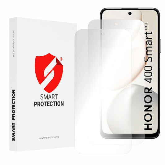 Película protetora de ecrã Smart Protection Premium Classic para Honor 400 Smart 4G / X7d 4G, Plástico, Conjunto de 2 unidades