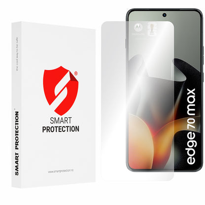 Película protetora de ecrã Smart Protection Premium Classic para Motorola Edge 70 Max, Plástico, Conjunto de 2 unidades