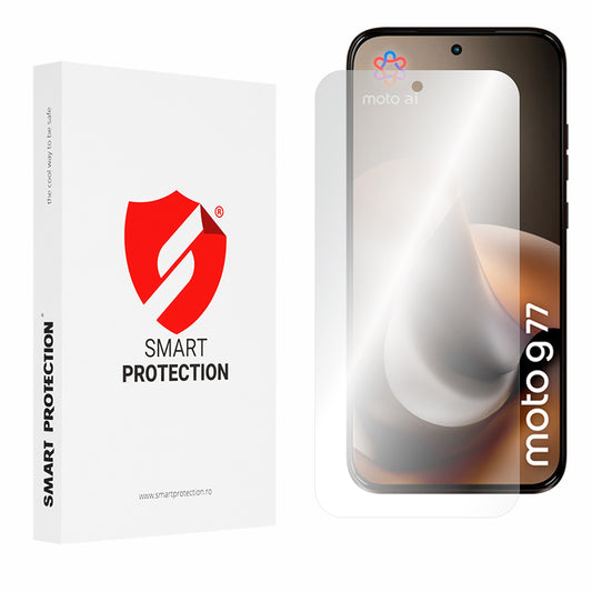 Película Protetora de Ecrã Smart Protection Premium Classic para Motorola Moto G77, Plástico, Conjunto de 2 peças