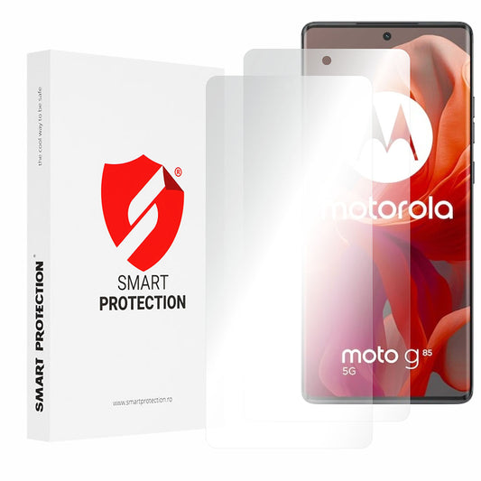 Película protetora de ecrã Smart Protection Premium Classic para Motorola Moto G85, Plástico, Conjunto de 2 unidades