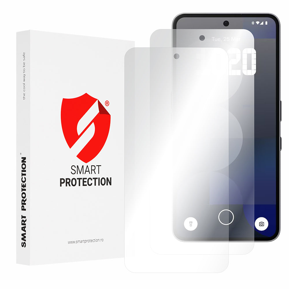 Película protetora de ecrã Smart Protection Premium Classic para Nothing Phone (3a) / Phone (3a) Pro, Plástico, Conjunto de 2 unidades