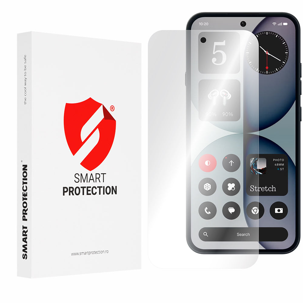 Película Protetora de Ecrã Smart Protection Premium Classic para Nothing Phone (4a), Plástico, Conjunto de 2 peças