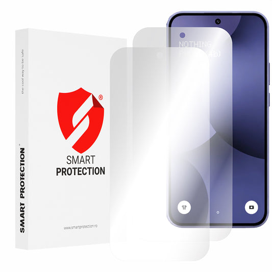 Película protetora de ecrã Smart Protection Premium Classic para Nothing Phone (4b), Plástico, Conjunto de 2 unidades