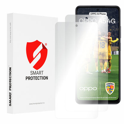 Película protetora de ecrã Smart Protection Premium Classic para Oppo A5 4G, Plástico, Conjunto de 2 unidades