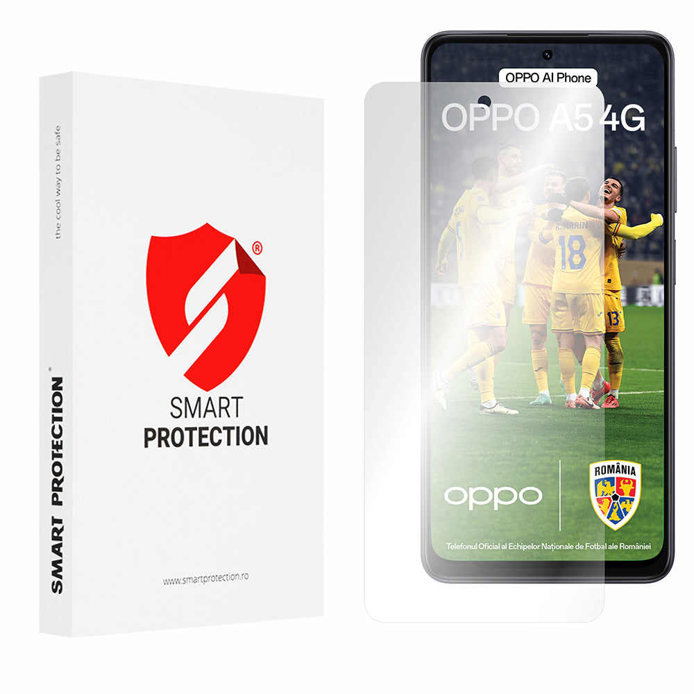 Película protetora de ecrã Smart Protection Premium Classic para Oppo A5 4G, Plástico, Conjunto de 2 unidades