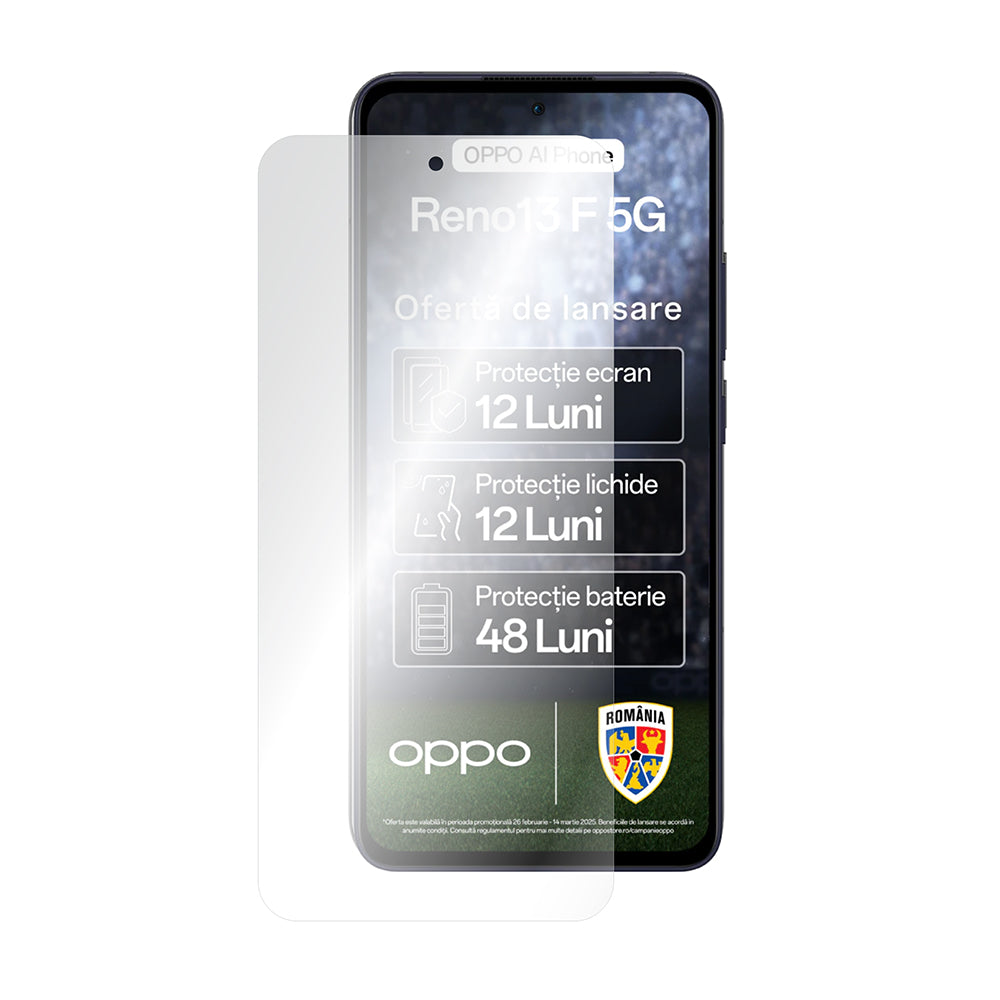 Película protetora de ecrã Smart Protection Premium Classic para Oppo Reno13 FS 5G / Reno13 F 4G / Reno13 F, Plástico, Conjunto de 2 unidades