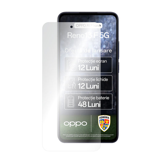 Película protetora de ecrã Smart Protection Premium Classic para Oppo Reno13 FS 5G / Reno13 F 4G / Reno13 F, Plástico, Conjunto de 2 unidades