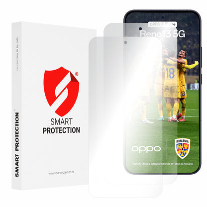 Película protetora de ecrã Smart Protection Premium Classic para Oppo Reno13, Plástico, Conjunto de 2 unidades