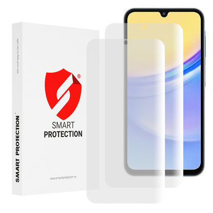 Película protetora de ecrã Smart Protection Premium Classic para Samsung Galaxy A15 5G A156 / A15 A155, Plástico, Conjunto de 2 unidades