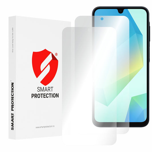 Película protetora de ecrã Smart Protection Premium Classic para Samsung Galaxy A16 5G A166 / A16 4G A165, Plástico, Conjunto de 2 unidades