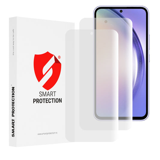 Película protetora de ecrã Smart Protection Premium Classic para Samsung Galaxy A54 A546, Plástico, Conjunto de 2 unidades