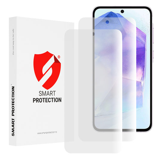 Película protetora de ecrã Smart Protection Premium Classic para Samsung Galaxy A56 A566 / A36 A366, Plástico, Conjunto de 2 unidades