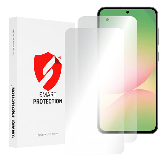 Película Protetora de Ecrã Smart Protection Premium Classic para Samsung Galaxy A57 5G, Plástico, Conjunto de 2 peças