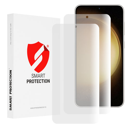 Película protetora de ecrã Smart Protection Premium Classic para Samsung Galaxy S23+ S916, Plástico, Conjunto de 2 unidades