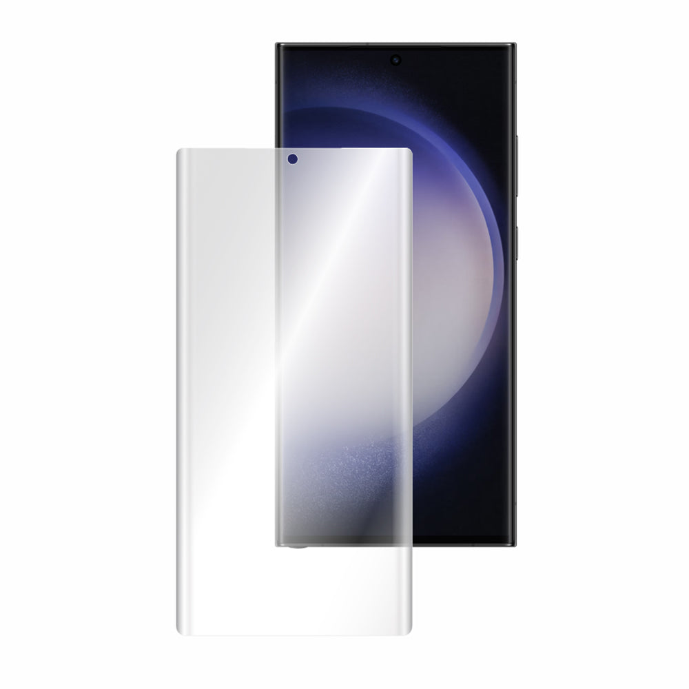 Película protetora de ecrã Smart Protection Premium Classic para Samsung Galaxy S23 Ultra S918, Plástico, Conjunto de 2 unidades