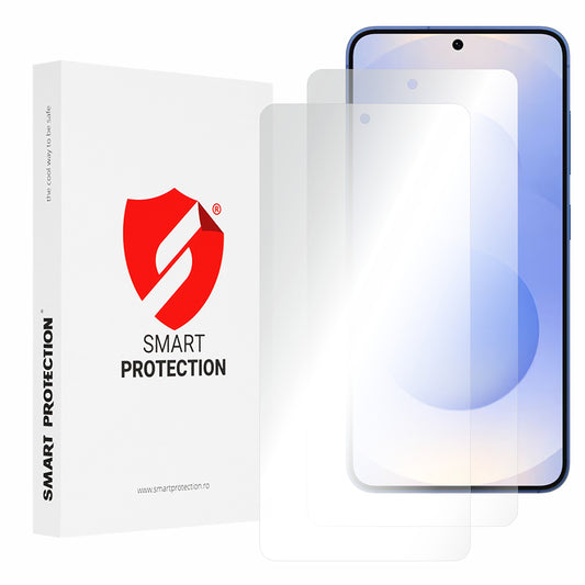 Película protetora de ecrã Smart Protection Premium Classic para Samsung Galaxy S25 FE, Plástico, Conjunto de 2 unidades