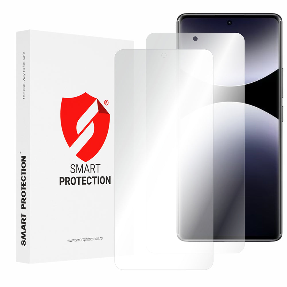 Película protetora de ecrã Smart Protection Premium Classic para Xiaomi Poco X7 / Redmi Note 14 Pro 5G, Plástico, Conjunto de 2 unidades