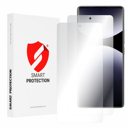Película protetora de ecrã Smart Protection Premium Classic para Xiaomi Redmi Note 14 Pro 4G, Plástico, Conjunto de 2 unidades