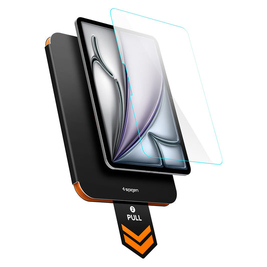 Película protetora de ecrã Spigen GlastR Align Master T para Apple iPad Air 11 (2026) / Air 11 (2025), Vidro Temperado, Cola Total AGL11701