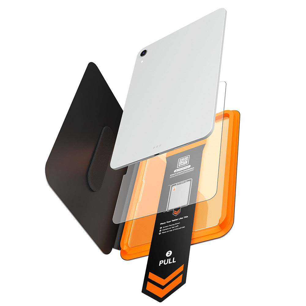 Película protetora de ecrã Spigen GlastR Align Master T para Apple iPad Air 11 (2026) / Air 11 (2025), Vidro Temperado, Cola Total AGL11701