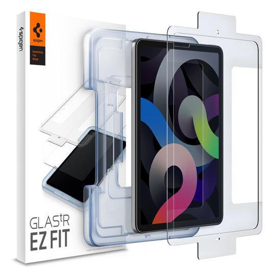 Película Protetora de Ecrã Spigen GlastR EZ FIT para Apple iPad Air (2022) / Pro 11 (2021) / Air (2020), Vidro Temperado, Full Glue AGL02065
