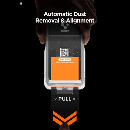 Película Protetora de Ecrã Spigen GlastR EZ FIT Pro HD para Samsung Galaxy S26 Ultra S948, Vidro Temperado, Full Glue AGL11074