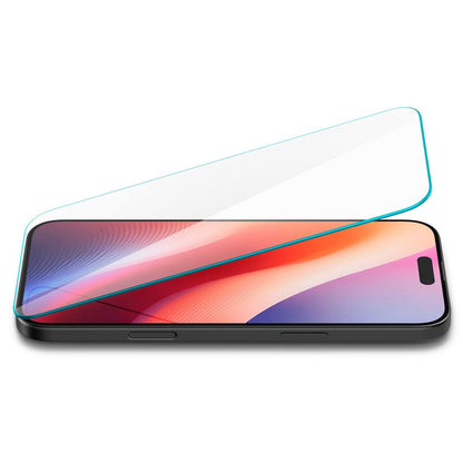 Película Protetora de Ecrã Spigen GlastR Slim para Apple iPhone 16 Pro Max, Vidro Temperado, Full Glue