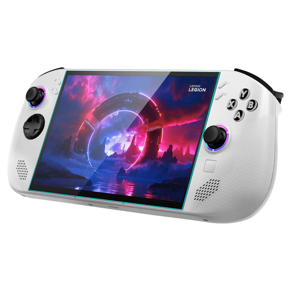 Película Protetora de Ecrã Spigen GlastR Slim para Lenovo Legion Go S, Vidro Temperado, Full Glue, Conjunto de 2 peças AGL09773