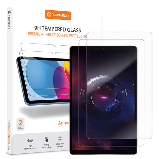 Película protetora de ecrã Techsuit ArmorGlass CrystalHD para Lenovo Legion Y700 (Gen 5), Vidro Temperado, Cola Total, Conjunto de 2 unidades