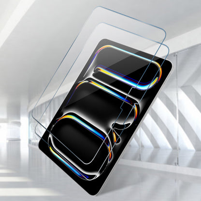 Película Protetora de Ecrã Techsuit ArmorGlass CrystalHD para Xiaomi Redmi Pad 2, Vidro Temperado, Full Glue, Conjunto de 2 peças