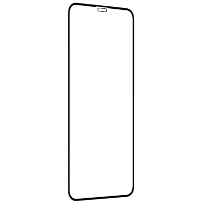 Película protetora de ecrã Techsuit para Apple iPhone 11 Pro Max / XS Max, Vidro Temperado, Cola Total, 111D, Preta
