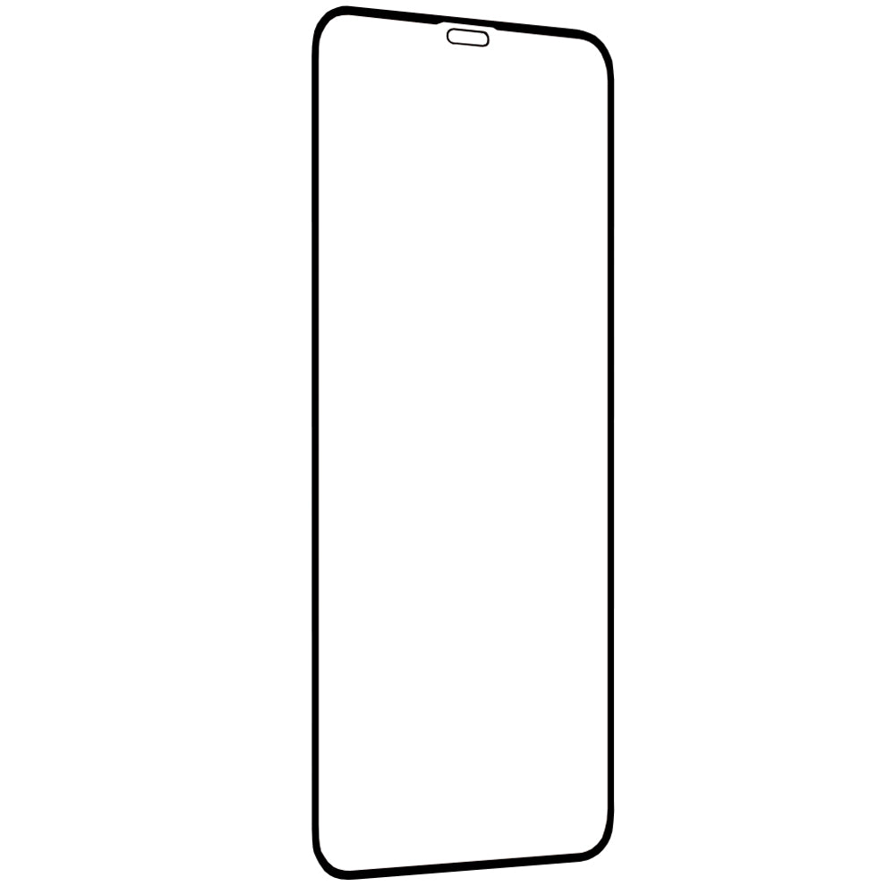 Película protetora de ecrã Techsuit para Apple iPhone 12 Pro Max, Vidro Temperado, Cola Total, 111D, Preta