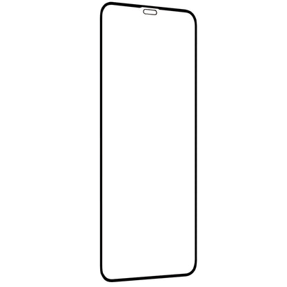 Película protetora de ecrã Techsuit para Apple iPhone 12 Pro Max, Vidro Temperado, Cola Total, 111D, Preta